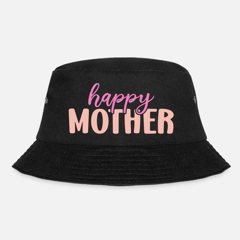 Happy Mother - Bucket Hat - black