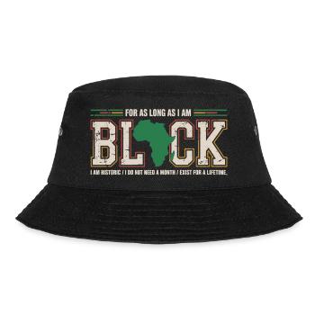Fierté Afro Black History Month Vintage - Bob - noir - Devant - Lela (165cm)