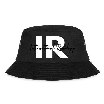 Interventionelle Radiologie-Technologin IR-Gift - Bucket Hat - Schwarz - Vorne - Lela (165cm)