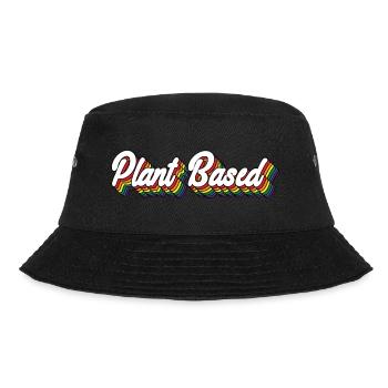 Plant Based Rainbow - Bucket Hat - black - Front - Lela (165cm)