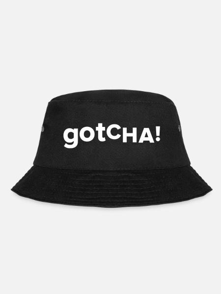 Gotcha Grafik - Bucket Hat - Schwarz