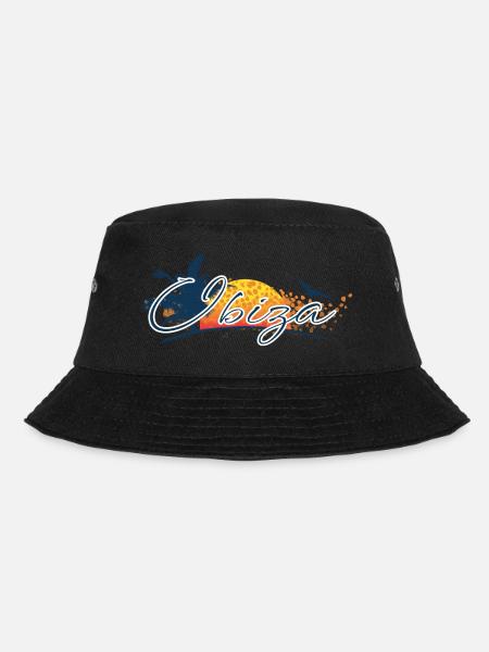 Ibiza 2026 - Balearen - Spanien - Bucket Hat - Schwarz