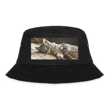 Tigrou the little cat - Bucket Hat - black - Front - Lela (165cm)