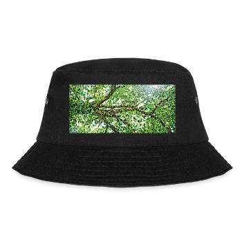 The graceful branches of a tree - Bucket Hat - black - Front - Lela (165cm)
