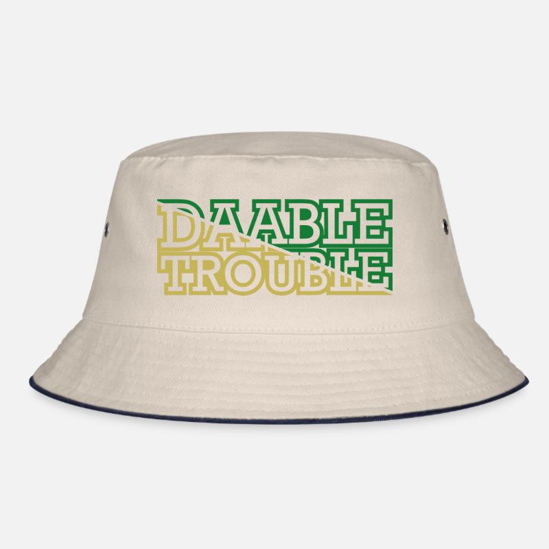 DAABLE TROUBLE Font Bucket Hat