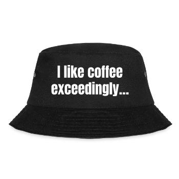 J’aime énormément le café - Citations amusantes sur le café - Bob - noir - Devant - Lela (165cm)