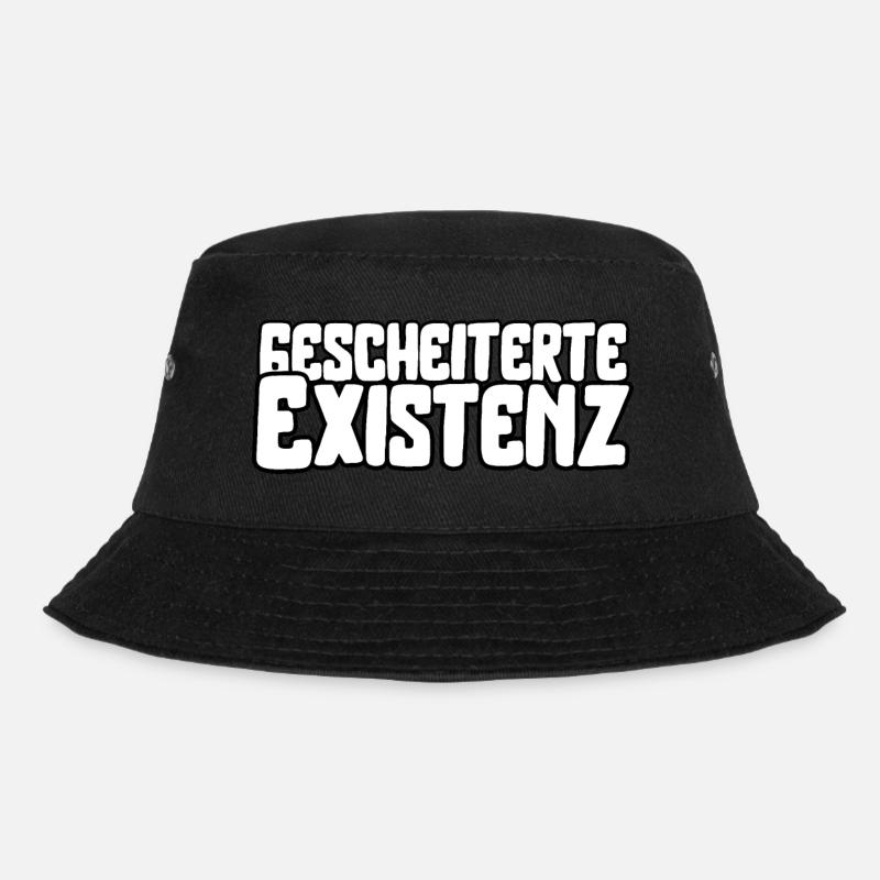 Gescheiterte Existenz - Bucket Hat - Schwarz