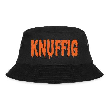 Knuffig - Halloween-Geschenk für knuffige Menschen - Bucket Hat - Schwarz - Vorne - Lela (165cm)