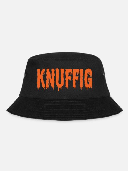 Knuffig - Halloween-Geschenk für knuffige Menschen - Bucket Hat - Schwarz