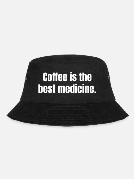 Café Si La meilleure médecine Citations drôles - Bob - noir