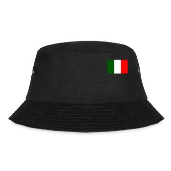 italian flag - Bucket Hat - black - Front - Lela (165cm)
