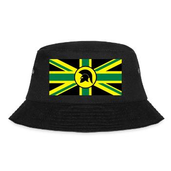 Skinhead Reggae UK - Bucket Hat - Schwarz - Vorne - Lela (165cm)