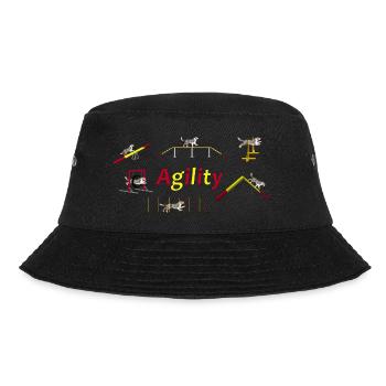 Agility insgesamt - Bucket Hat - Schwarz - Vorne - Lela (165cm)