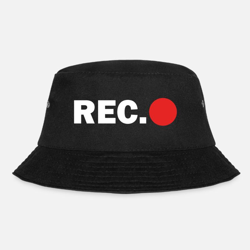 Kameramann Cap - Bucket Hat - Schwarz
