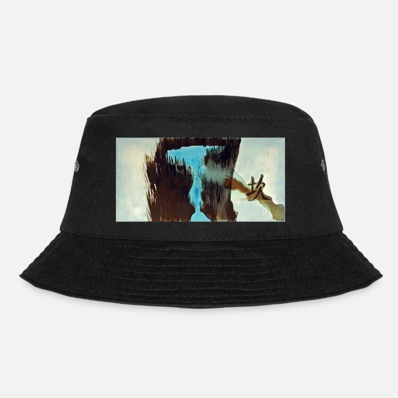 I Ging (Kun - Die Bedrängnis) - Bucket Hat - Schwarz