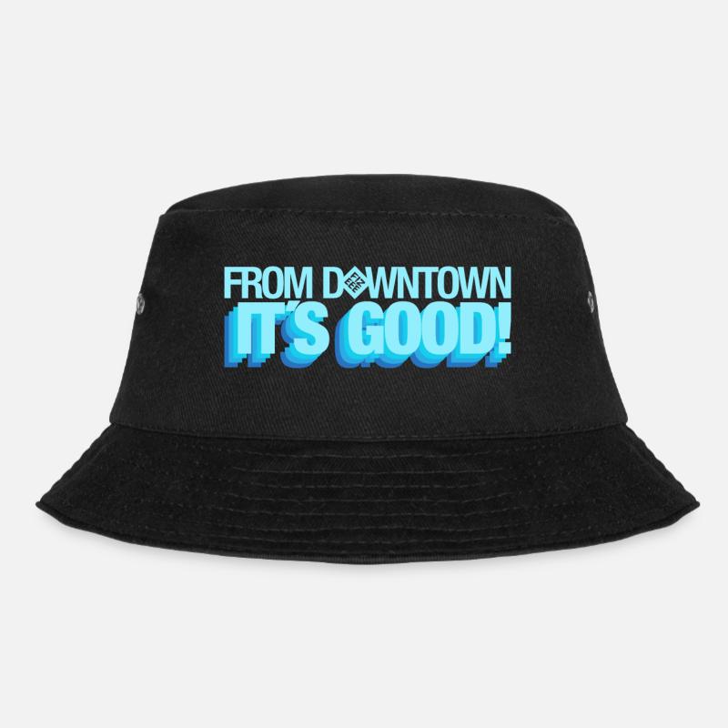 From Downtown Baby!! - Bucket Hat - Schwarz
