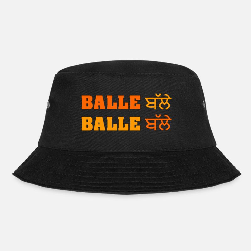 BALLE BALLE - Bucket Hat - Schwarz