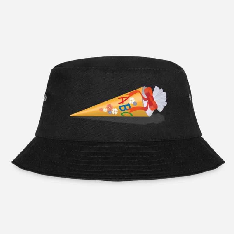 School bag for school enrollment - Bucket Hat - black