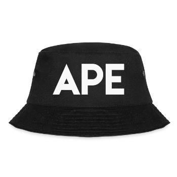 Ape - Bucket Hat - black - Front - Lela (165cm)