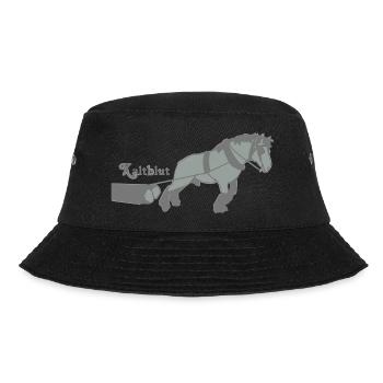 kaltblutzieht - Bucket Hat - Schwarz - Vorne - Lela (165cm)