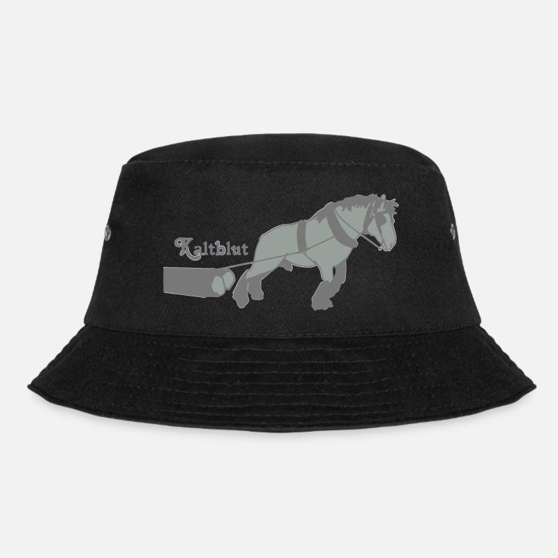 kaltblutzieht - Bucket Hat - Schwarz