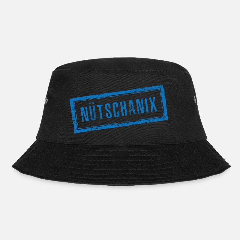 Nütschanix - Bucket Hat - Schwarz