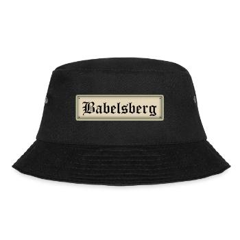 Babelsberg - Bucket Hat - black - Front - Lela (165cm)