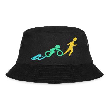 Movement Arc Sprint Bike Run - Bucket Hat - black - Front - Lela (165cm)