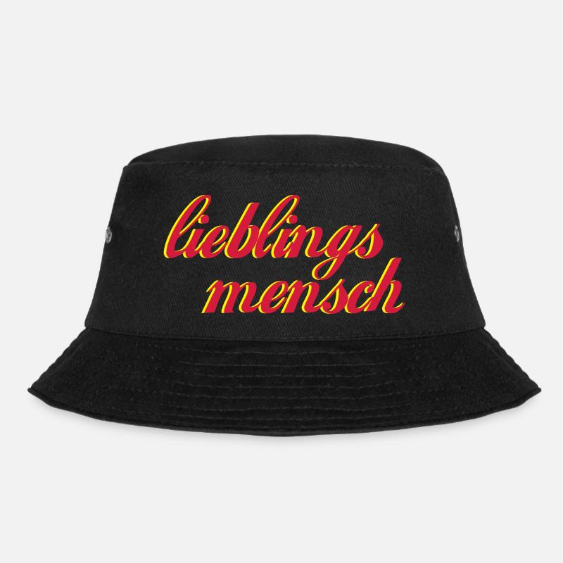 lieblingsmensch_2 - Bucket Hat - Schwarz