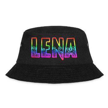 lena rs rainbow - Bucket Hat - black - Front - Lela (165cm)