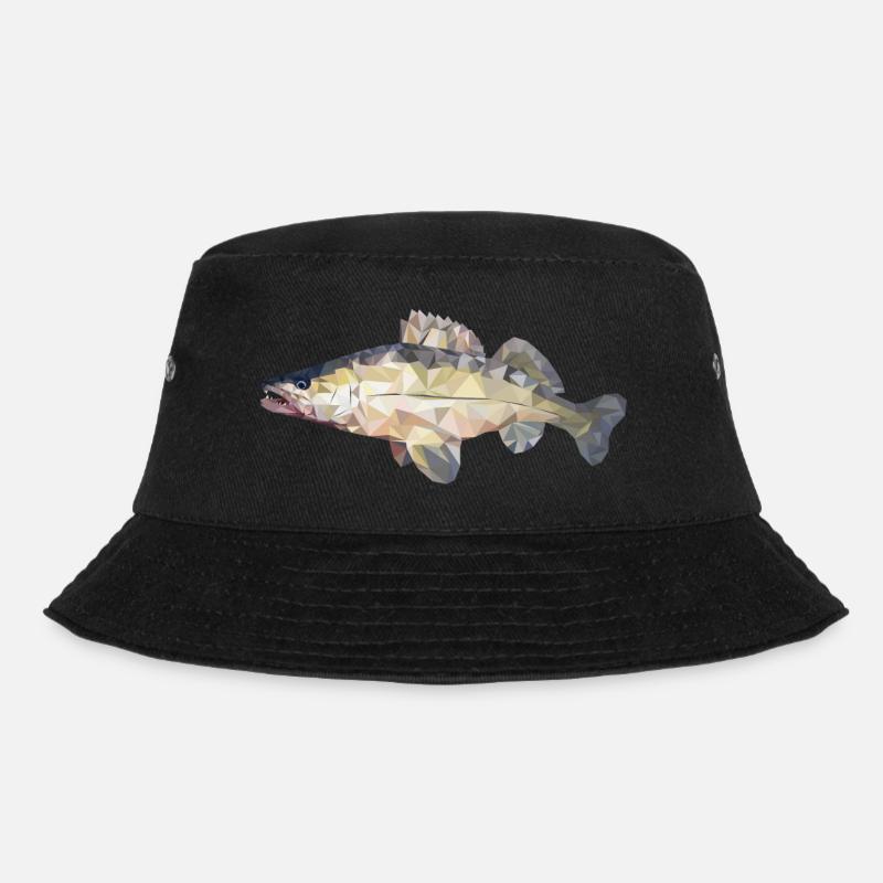 Polygone de poisson sandre - Bob - noir
