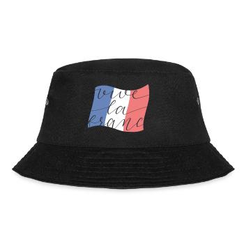 France France lives the French - Bucket Hat - black - Front - Lela (165cm)