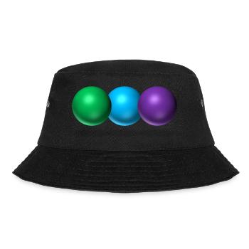 Balls - Bucket Hat - black - Front - Lela (165cm)