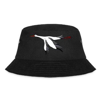 Storch - Bucket Hat - Schwarz - Vorne - Lela (165cm)