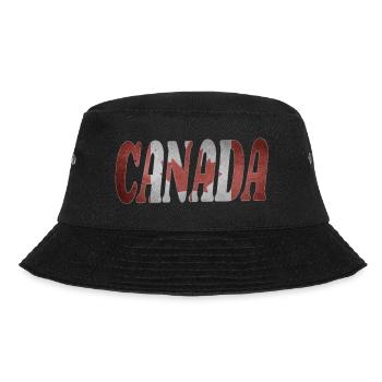 Canada - Bucket Hat - Schwarz - Vorne - Lela (165cm)