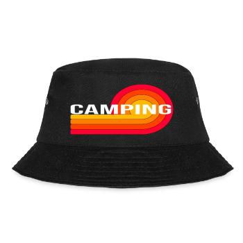 camping - Bucket Hat - black - Front - Lela (165cm)
