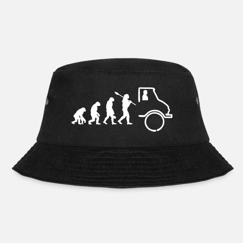 Unimog Evolution - Offroad - Oldtimer - LKW - Bucket Hat - Schwarz