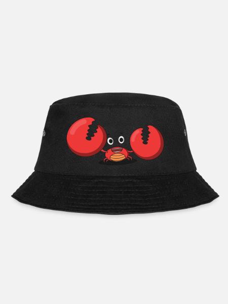 Krebs III - Bucket Hat - Schwarz