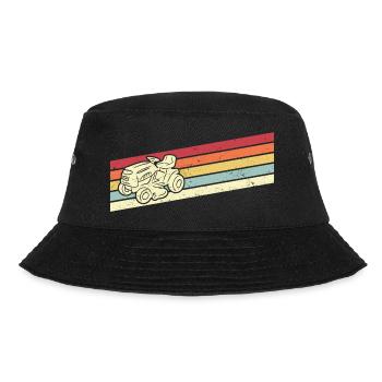 Lawn Mower Lawn Tractor Ride-on Mower Lawn Mowing - Bucket Hat - black - Front - Lela (165cm)