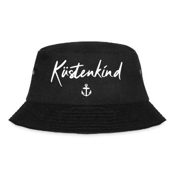 Küstenkind - Bucket Hat - Schwarz - Vorne - Lela (165cm)
