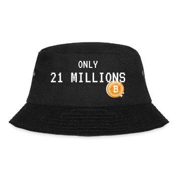Bitcoin - Bucket Hat - black - Front - Lela (165cm)