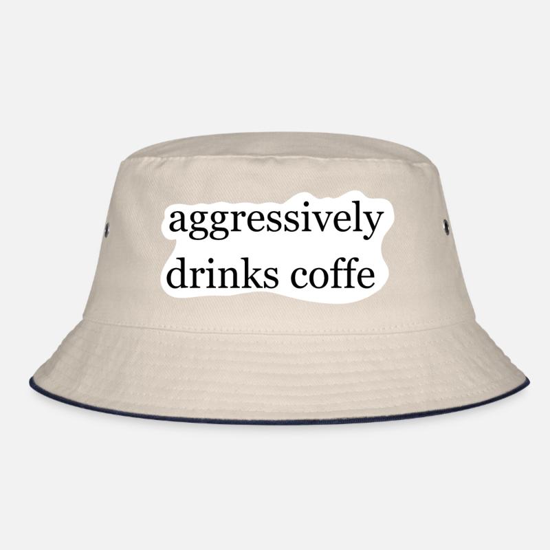 Coffe mokka käffchen Espresso filterkaffe bonen Bucket Hat