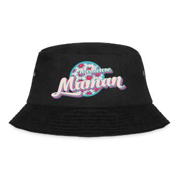 For the best mom - Bucket Hat - black - Front - Lela (165cm)