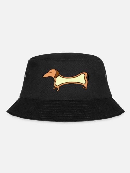 Foodie - Bucket Hat - Schwarz