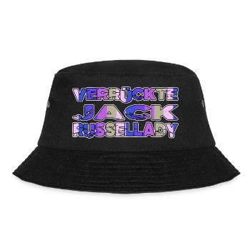 welpe bachhund witzig spruch doggie schäferhund - Bucket Hat - Schwarz - Vorne - Lela (165cm)