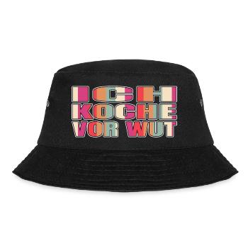backen bday geschenk cook küchenhilfe restaurant - Bucket Hat - Schwarz - Vorne - Lela (165cm)