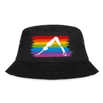 Down Dog - Bucket Hat - Schwarz - Vorne - Lela (165cm)