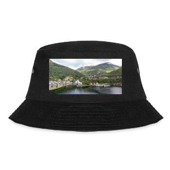 Hellesylt panorama vie - Bucket Hat - Schwarz - Vorne - Lela (165cm)