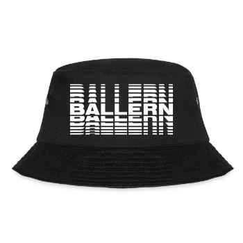 Ballern - Bucket Hat - Schwarz - Vorne - Lela (165cm)