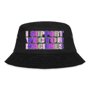 job cool robotics colony frc birthday present idea - Bucket Hat - black - Front - Lela (165cm)